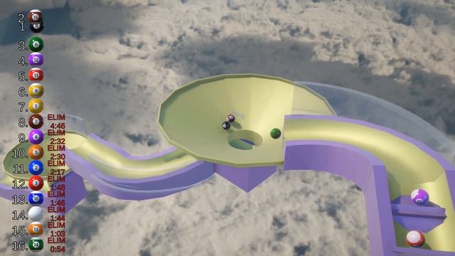 Endless Track Elimination Marble Race смотреть онлайн