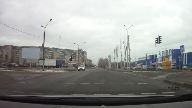 г. Днепродзержинск - Езда по правилам региона АА. смотреть онлайн