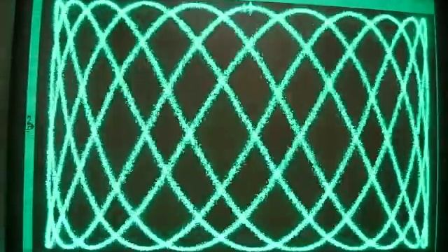Lissajous Curves On Digital Oscilloscope Agilent 54624A