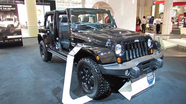 2012 Jeep Wrangler Unlimited - Call of Duty MW3 Edition at 2012 Toronto Auto Show - CIA смотреть онлайн