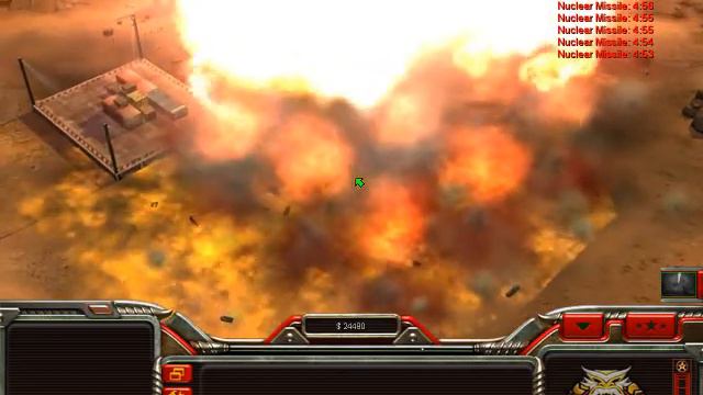 Command & Conquer: Generals Zero Hour - 10 Nukes VS 20 Nuclear Reactors смотреть онлайн