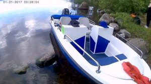 Лодка ПИНГВИН +Хайди 9.9 тюнинг для отдыха