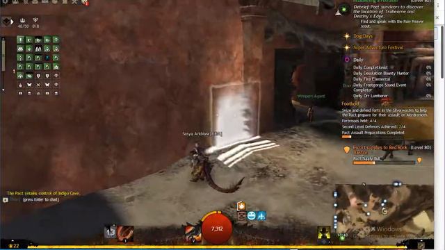 test farming The Silverwastes - Guild Wars 2 (revenant) смотреть онлайн