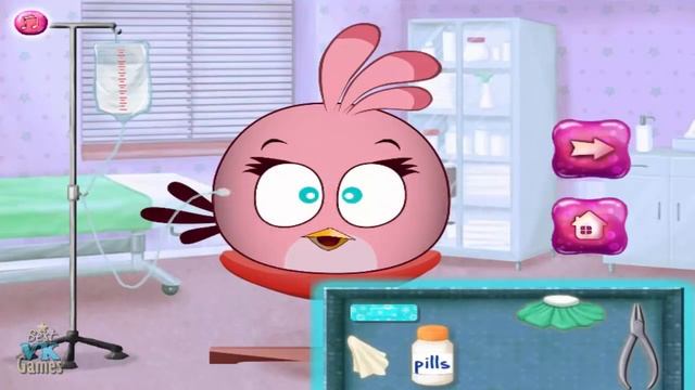 Angry Birds Heal Stella Pink Bird Game Walkthrough Completed смотреть онлайн
