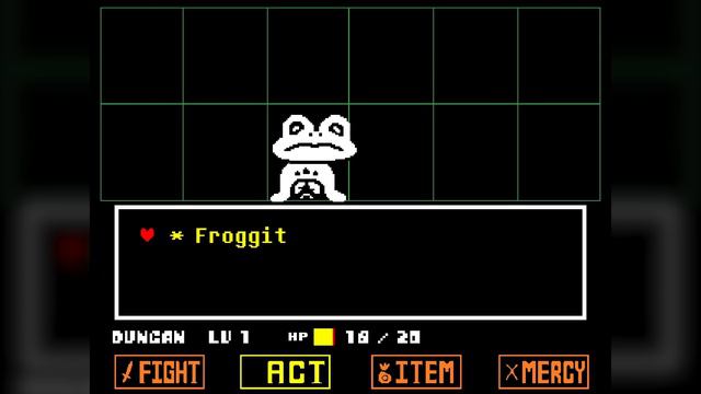 Undertale #1 - ANNOYING FROGGIT смотреть онлайн