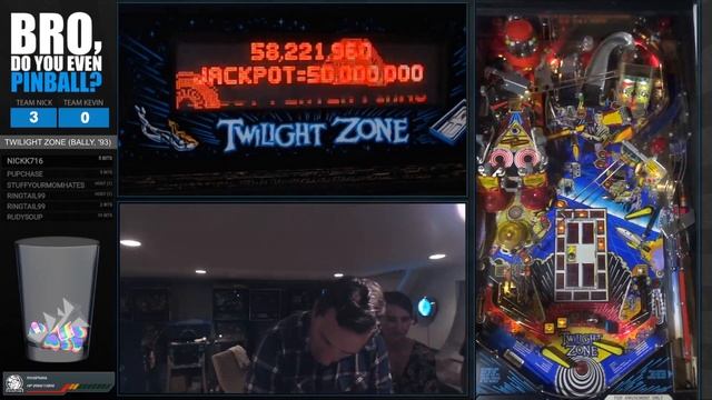 Twilight Zone (Bally, 1993) 10/3/19 "Bro, do you even pinball?" смотреть онлайн