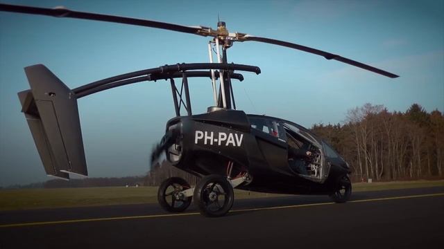 Три колеса и крылья: Как выглядит летающий автомобиль смотреть онлайн