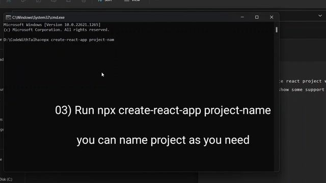 Creating our first react app using create-react-app | How to create react app #1 смотреть онлайн