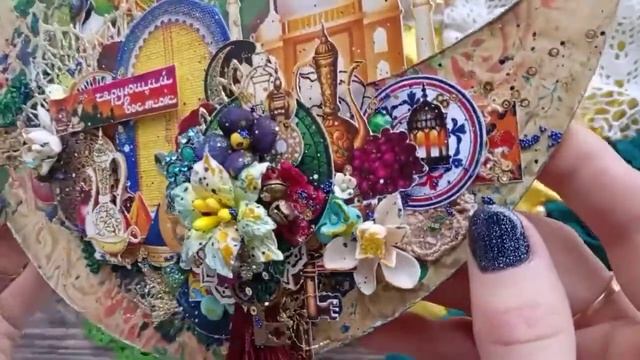 #ScrapMania_tm Панно "Чарующий восток" смотреть онлайн