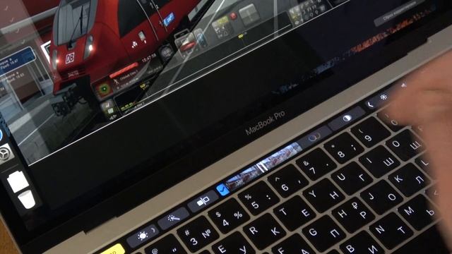 Touch Bar на MacBook Pro 13 смотреть онлайн