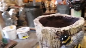 ПОКРАСКА ФИГУР ДЛЯ САДА, АРТ  БЕТОН 3 ЧАСТЬ