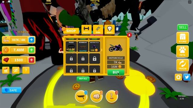 Roblox ?[ALL CODES]? ?️Workout Island?️ [2X COINS] смотреть онлайн