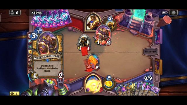 Hearthstone |Replay N°28| No minion Mage vs Libram Paladin. смотреть онлайн