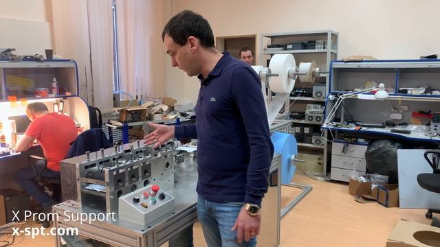 Линия (станок) по производству медицинских масок смотреть онлайн