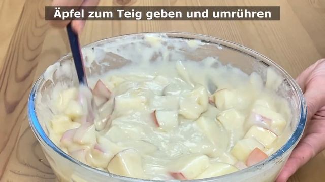 Wie macht man Apfelkuchen? Ein schnelles Rezept für einen leckeren Apfelkuchen #48 смотреть онлайн