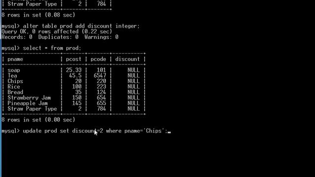 Alter Table Command and Updating Data in Table | Video #5 смотреть онлайн