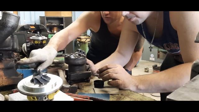 DIY. Переборка турбин K04 (RS4 B5) своими руками. смотреть онлайн