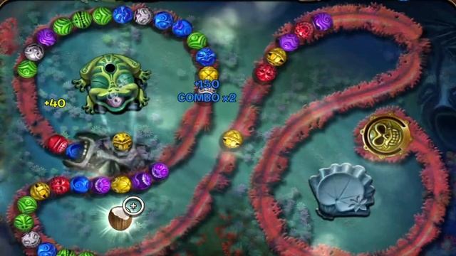 Zuma's Revenge Heroic Frog ! Episode #33 : Underwater Fun