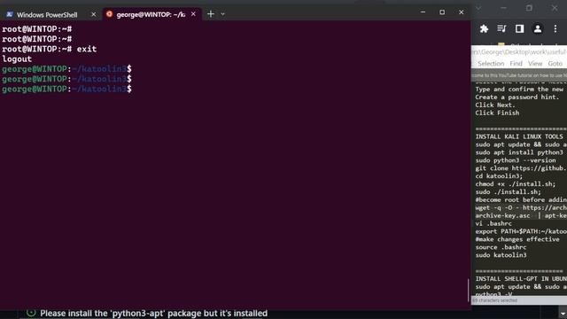 How to Install Kali Linux Tools in Ubuntu With Katoolin3 смотреть онлайн