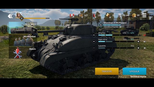 SHERMAN II | War Thunder MOBILE Türkçe Oynanış смотреть онлайн