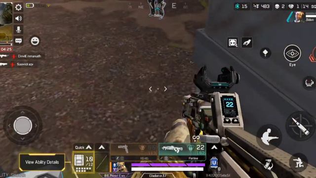 *Apex Legend's Mobile With My Bruh Tman Playing With Wraith And Bloodhound In Ranked & Multi match' смотреть онлайн