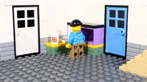 Lego Zombie Attack Money Bank Robbery Fail Apocalypse