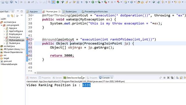 Spring AOP Tutorial [Hindi] | @Around Annotation | Spring AOP Around Advice | #09 смотреть онлайн