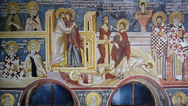 Византийские песнопения. смотреть онлайн