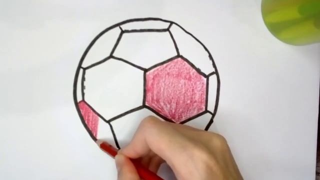 Bolalar uchun top rasm chizish/Drawing a ball with kids song/Рисование мяч для детей смотреть онлайн