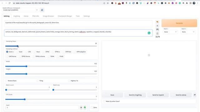 Easy and Fast Stable Diffusion on Google Colab смотреть онлайн