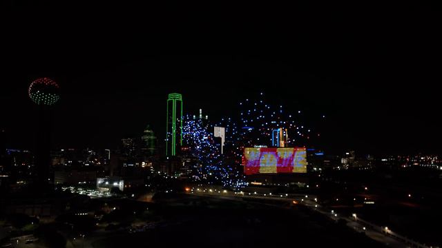 CRAZY 4th of July 500 Drone Show! | Sky Elements Drone Shows смотреть онлайн
