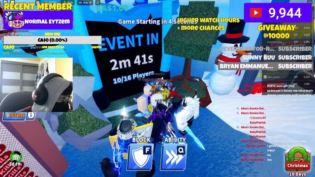 Streaming New BLADE BALL UPDATE AND Giveaways! смотреть онлайн