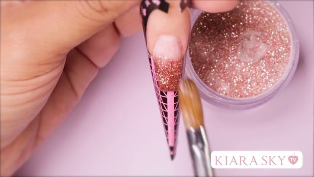 How to Apply Acrylic on Nail Forms for Beginners смотреть онлайн