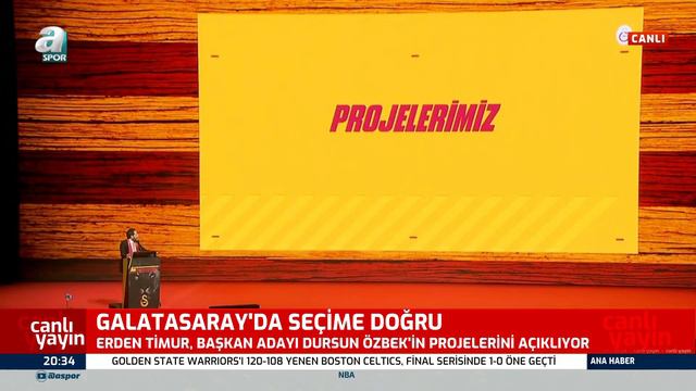 Galatasaray'da Seçime Doğru! Erden Timur, Başkan Adayı Dursun Özbek'in Projelerini Anlattı смотреть онлайн