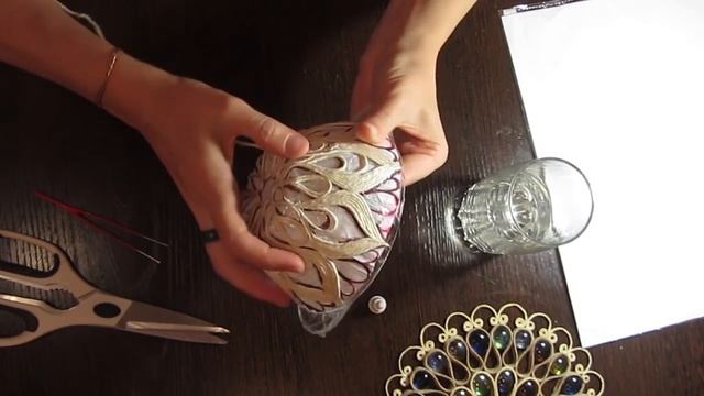 Ваза из джута своими руками! Джутовая филигрань. Мастер класс! Евгения Джут смотреть онлайн