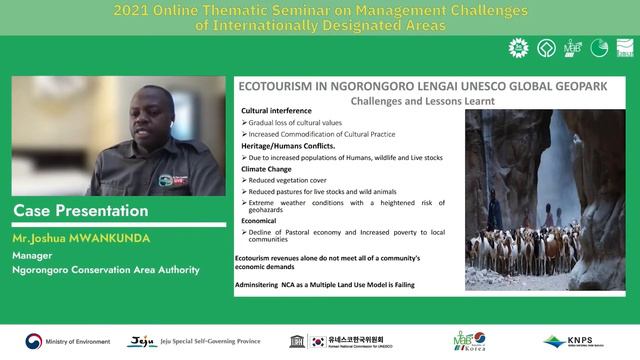 2021 Online Thematic Seminar on Management Challenges of Internationally Designated Areas #3 смотреть онлайн