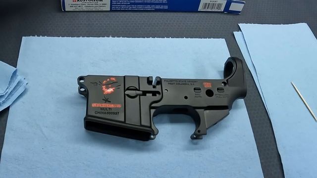 How To Color Fill Your AR-15 Lower Receiver....Chinese Spy Balloon! смотреть онлайн