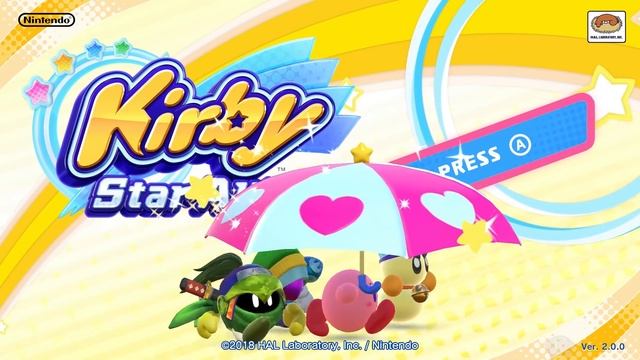 Easter Egg & Kirby Star Allies All Title Screen Intros Animations смотреть онлайн