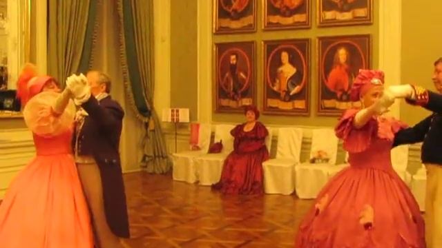 15 Бал в королевском замке Радзивиллов Испанский вальс смотреть онлайн