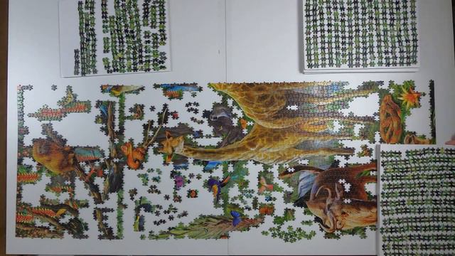 Puzzle Time Lapse Wildlife 33.600 Pieces Section 9 From Educa