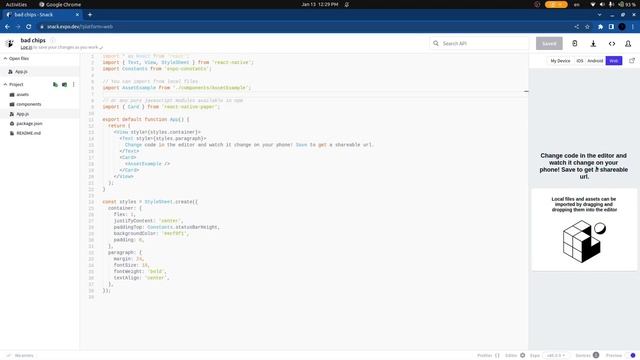 Develop a React Native App EASILY with Expo! смотреть онлайн