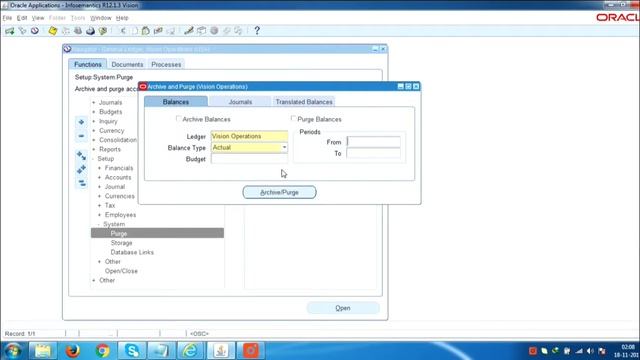 How to purge data in Oracle General Ledger module? смотреть онлайн