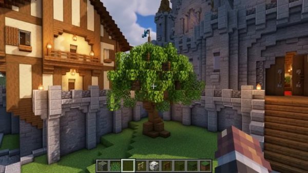 Minecraft: How to Build a Medieval Castle | Huge Medieval Castle Tutorial - Part 17