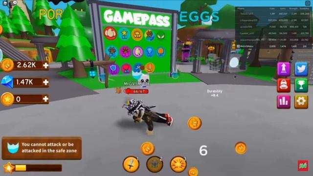 ROBLOX: Gladiator Simulator смотреть онлайн