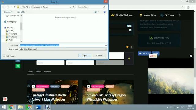 How to set animated background wallpaper Windows desktop смотреть онлайн