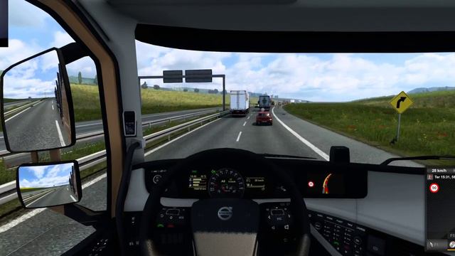 Transportando TORAS DE EUCALIPTO no volvo 750S [EURO TRUCK SIMULATOR 2] смотреть онлайн