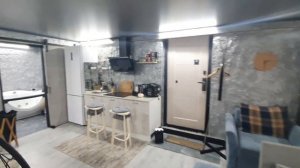 Квартира посуточно в Колпино 37м2. Кинотеатр, джакузи, аудиосистема 5.1,  Сутки от 1800 рублей.