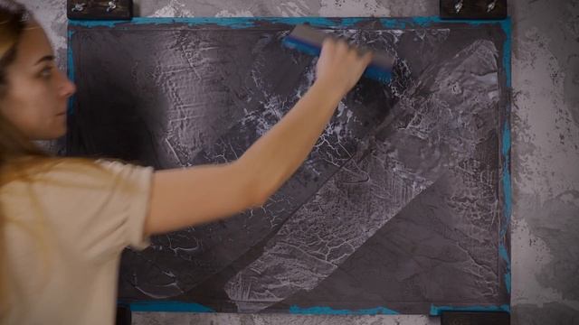 Venetian Stucco Black and White Marbled/ Венецианская штукатурка Black and White под мрамор смотреть онлайн