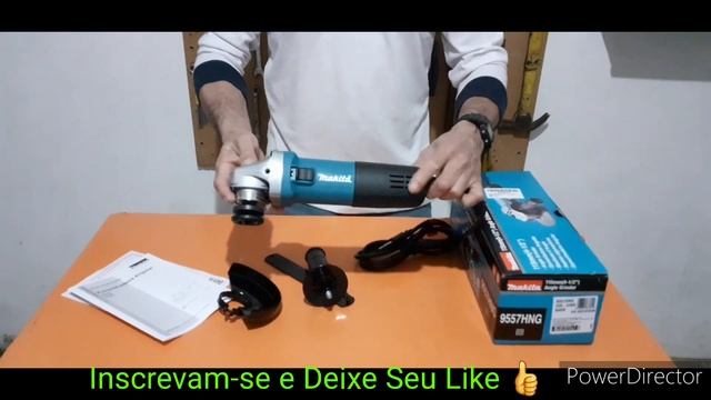 ESMERILHADEIRA ANGULAR MAKITA serie 9557HNG смотреть онлайн