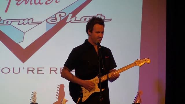 Fender Clinic Eric Clapton Custom Shop "Blackie" Stratocaster demo смотреть онлайн